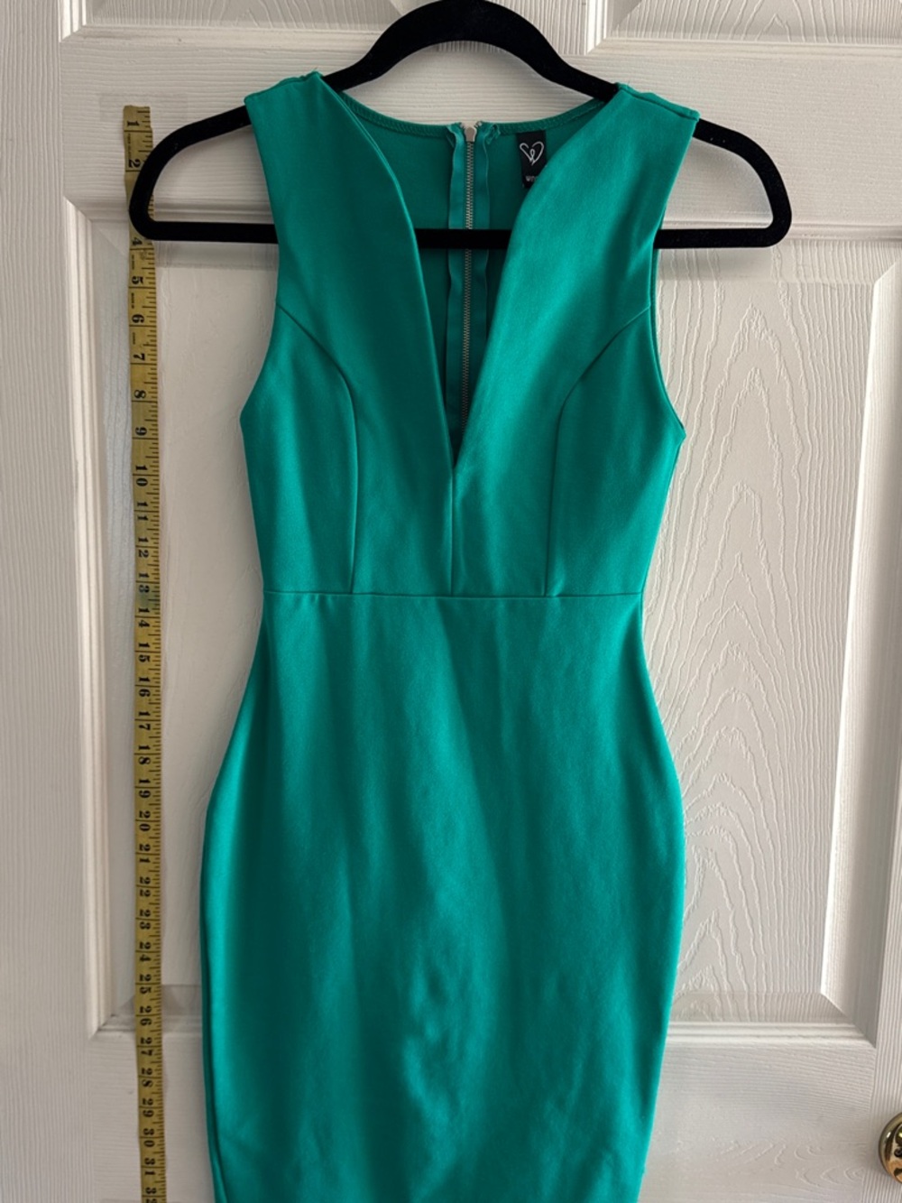 Windsor Teal Midi Sheath Dress